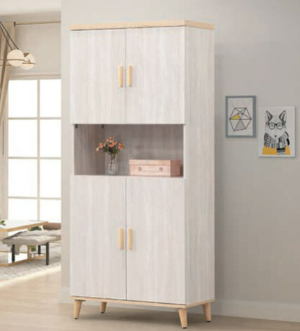 E431-2 SC 3*6尺置物鞋櫃⊙附四片活動隔板