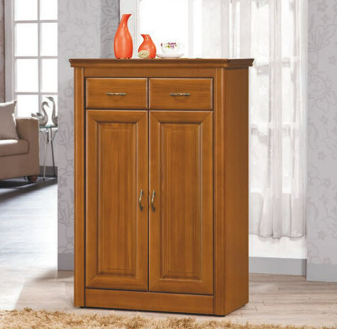 E436-1 楠檜柚木3尺鞋櫃