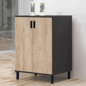 E434-4 卡斯特原切色3尺鞋櫃