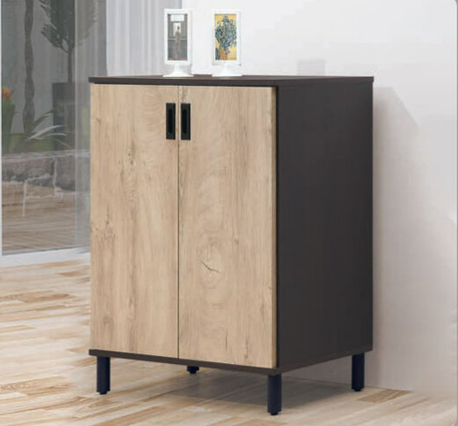 E434-4 卡斯特原切色3尺鞋櫃