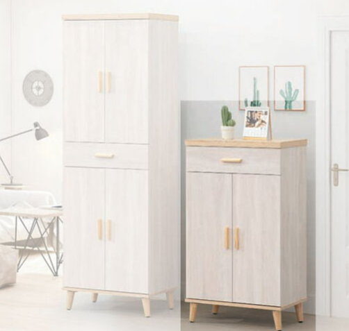 E431-5 2*3.5尺鞋櫃 ⊙附三片活動隔板