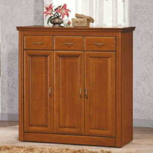 E436-2 楠檜柚木4尺鞋櫃