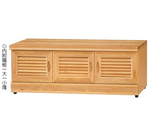 E447-2 4尺正赤陽木4尺做鞋櫃