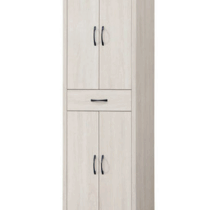 E444-3 白原切2*6尺鞋櫃 ⊙透氣孔×2、 ⊙隔板六片.附鞋叉2支