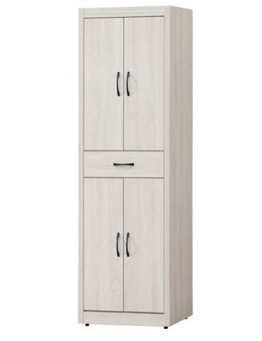 E444-3 白原切2*6尺鞋櫃 ⊙透氣孔×2、 ⊙隔板六片.附鞋叉2支