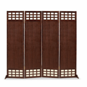 E458-2 胡桃木紋屏風
