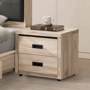 F193-7 梅杜莎淺橡木床頭櫃