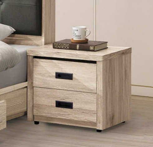 F193-7 梅杜莎淺橡木床頭櫃