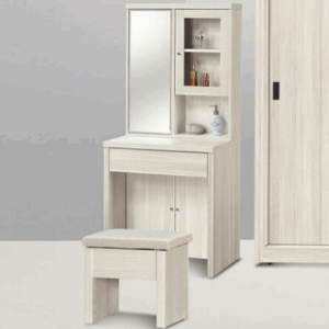 F162-1 凱恩雪松2尺旋轉鏡台 含椅