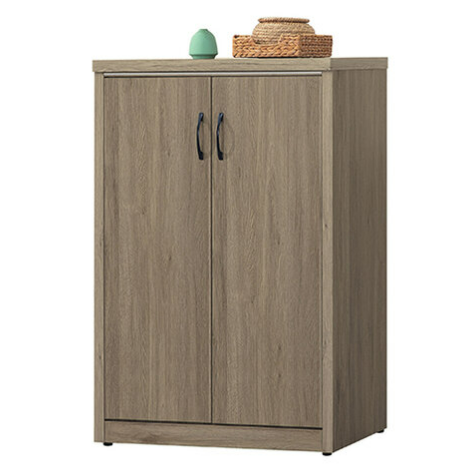 E445-4 灰橡色2.7尺鞋櫃 ⊙隔板五片無鞋叉