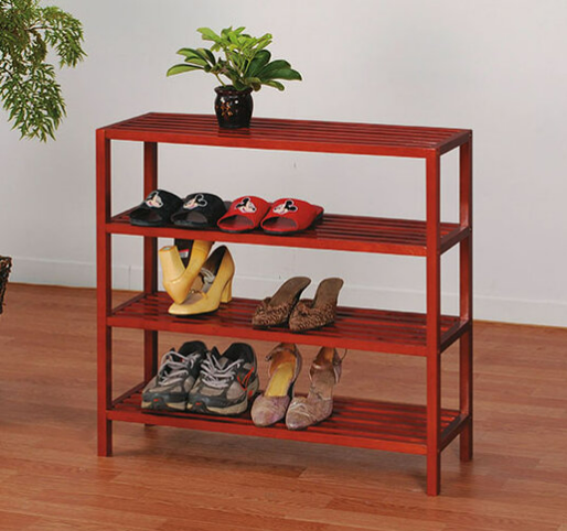 E449-5 唯樂實木鞋架 DIY 組裝+100