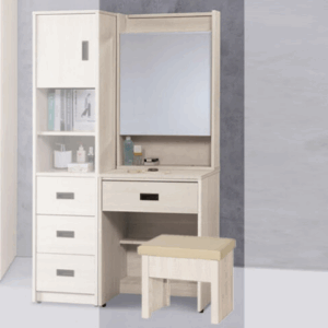 F171-2 愛麗絲2尺化妝台 含椅