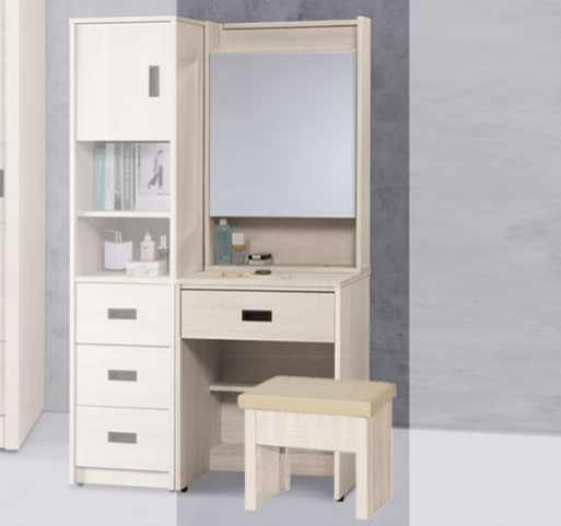 F171-2 愛麗絲2尺化妝台 含椅