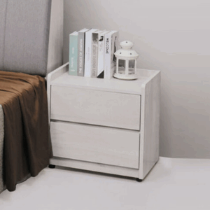 F169-3 雪冬床頭櫃