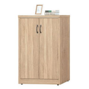 E445-6 原切橡木2.7尺鞋櫃 ⊙隔板五片、 ⊙無鞋叉