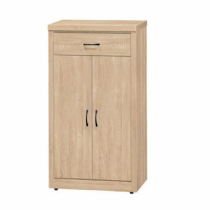 E445-8 原切橡木2尺鞋櫃