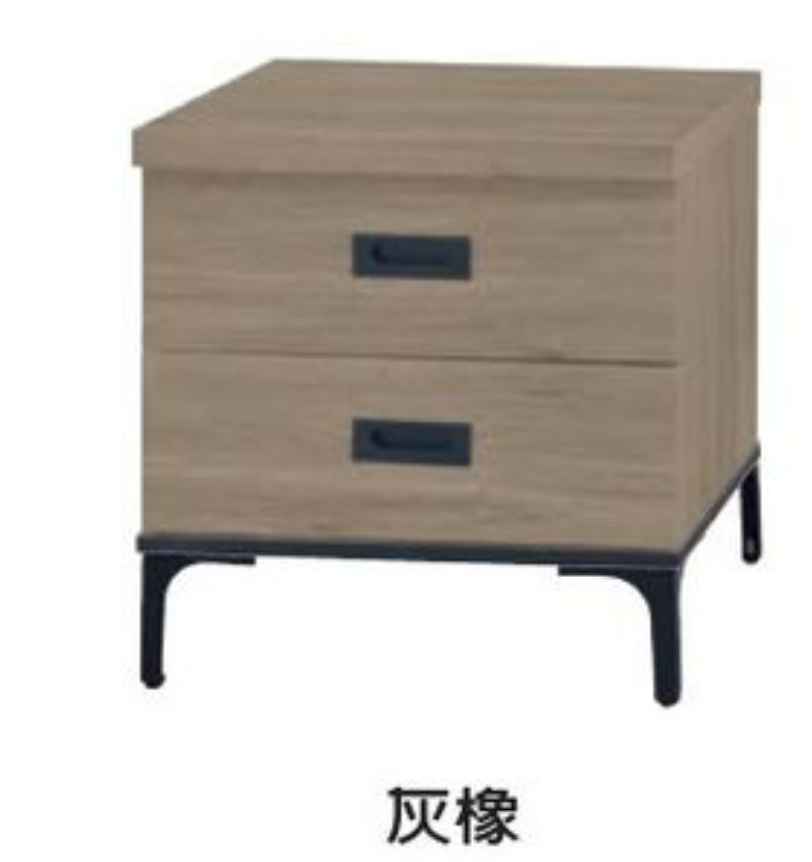 F154-8 灰橡床頭櫃