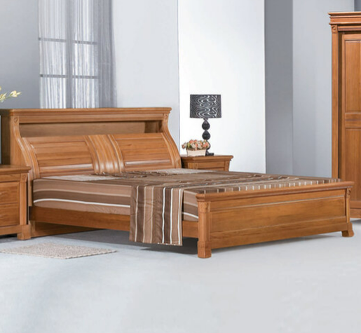 F198-1 南洋檜木5尺床台