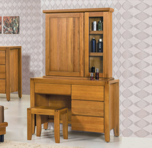 F197-2 806#柚木化妝台 含椅