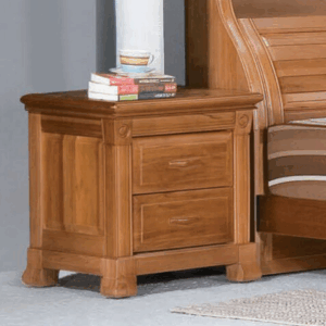 F198-3 南洋檜木床頭櫃 單只