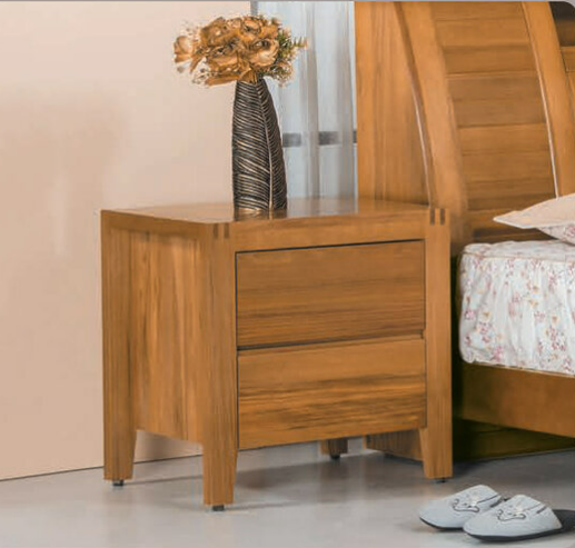 F200-3 非洲柚木色床頭櫃 單只