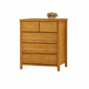 F196-6 樟木色3.5尺大四斗櫃