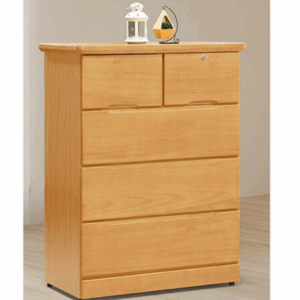 F234-1 微笑香檜色四斗櫃