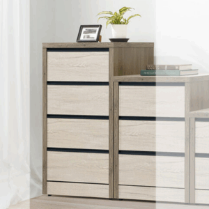 F237-1 雪松灰2尺四斗櫃