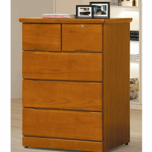 F234-2 微笑樟色四斗櫃