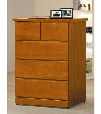 F234-2 微笑樟色四斗櫃