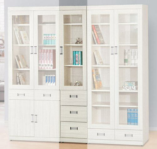 F239-2 雪松下三抽書櫃