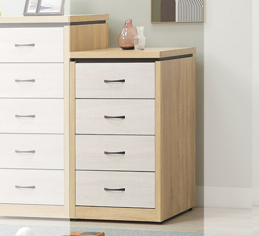 F228-5 梧桐+白梧桐小四斗櫃