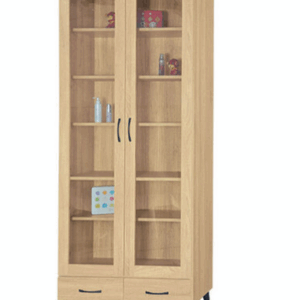 F241-1 寶馬梧桐3*7尺下抽書櫃 *4活動隔板