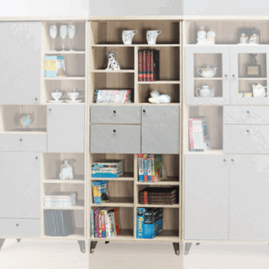 F239-5 年輪3*7尺開放書櫃 ⊙內附隔板六片