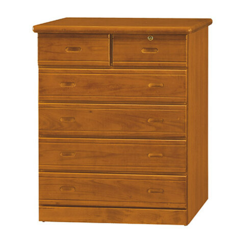 F234-6 樟木色3.2尺五斗櫃