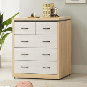 F228-6  梧桐+白梧桐四斗櫃