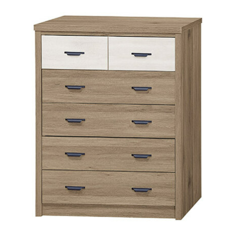 F232-9 灰橡五斗櫃