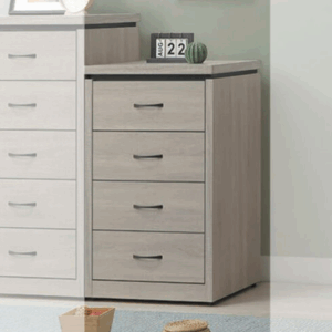 F229-8 淺灰小四斗櫃