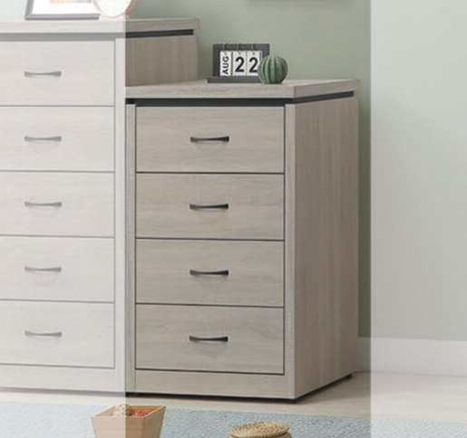 F229-8 淺灰小四斗櫃