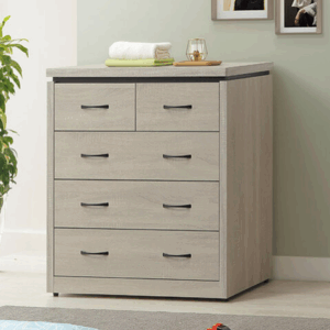 F229-9 淺灰四斗櫃