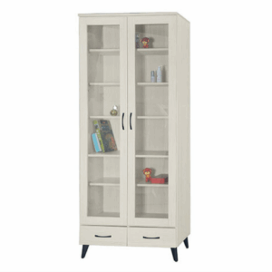 F240-4 寶馬雪松3*7尺下抽書櫃 ⊙4片活動隔板