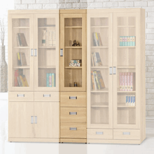 F242-2 北原橡木下三抽書櫃