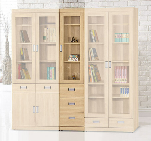 F242-2 北原橡木下三抽書櫃