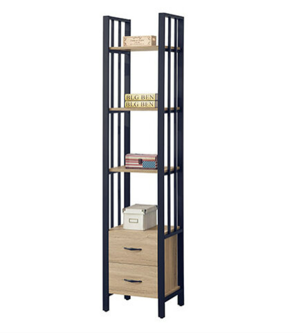 F248-3 工業風1.5尺下二抽書櫃