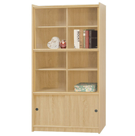 F251-2 梧桐3*6尺玻璃門書櫃