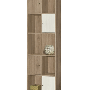 F247-5 路易士灰橡色2.1尺多功能書櫃