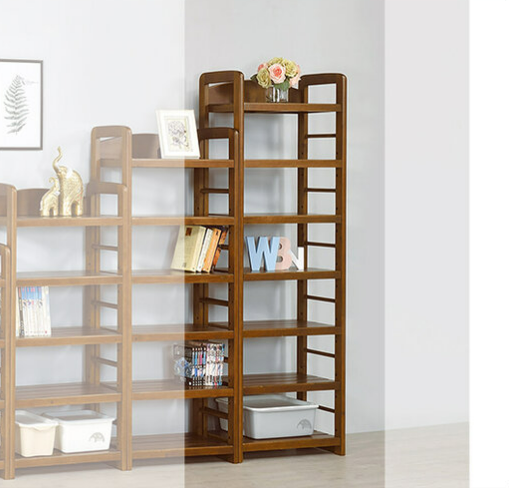 F250-5 7層淺胡色多功能萬用架 ⊙有螺絲洞可調高低 DIY