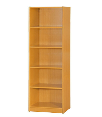 F257-1 赤陽色5格開放書櫃