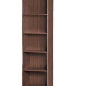 F257-2 胡桃色5格開放書櫃