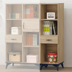 F246-7 原木色1.3*4.3尺書櫃